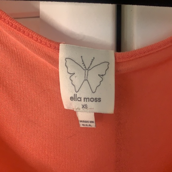 Salmon Flowy Top - Picture 3 of 4